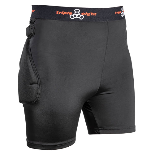 Triple Eight Bumsaver 2 Padded Shorts - Black front