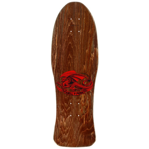 Powell Peralta Steve Caballero Chinese Dragon Brown Stain Reissue Skateboard Deck 10"