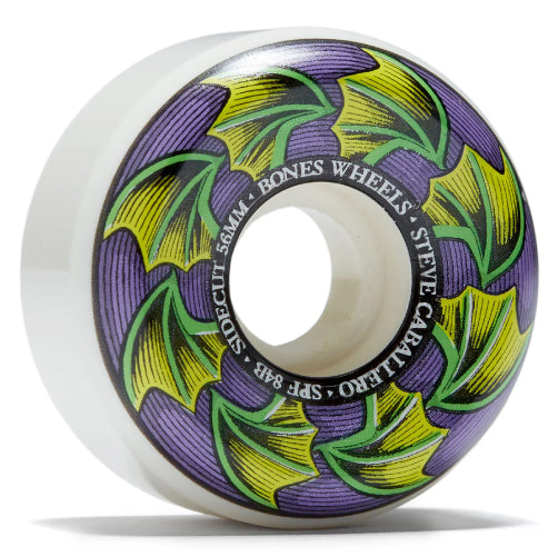 Bones SPF P5 Sidecut Caballero Bat Wings Wheels 56MM 84B/104A single profile