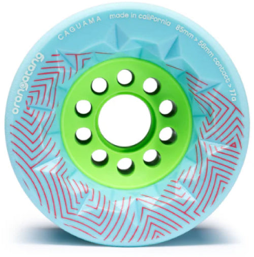 Orangatang Caguama Wheels Blue 85MM 77A