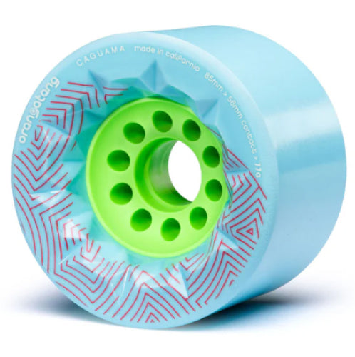 Orangatang Caguama Wheels Blue 85MM 77A