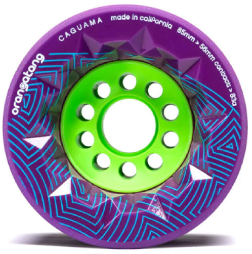 Orangatang Caguama Wheels Purple 85MM 83A