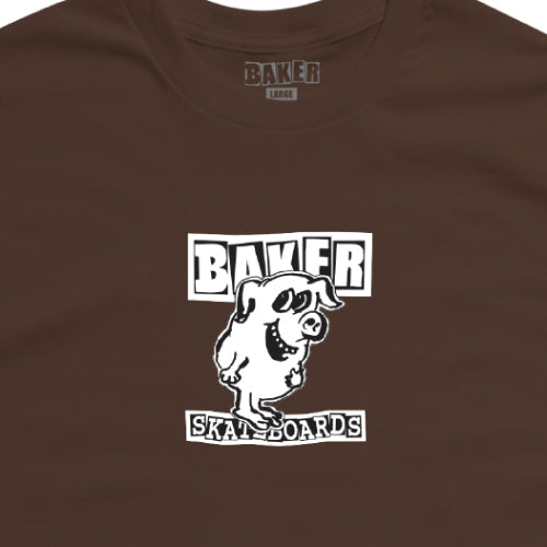 Baker Calamities Tee - Dark Brown