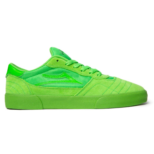 Lakai Cambridge Skateboarding Shoe - Green/Green