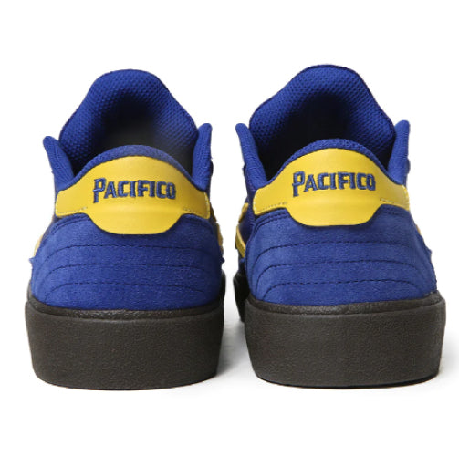Lakai X Pacifico Cambridge Skateboarding Shoe - Blue/Yellow