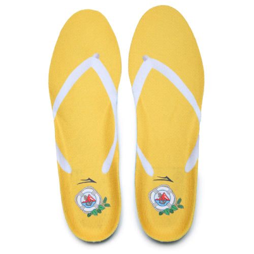 Lakai X Pacifico Cambridge Skateboarding Shoe - Blue/Yellow
