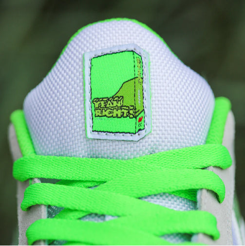 Lakai Cambridge Suede Leather Skateboarding Shoe - White/UV