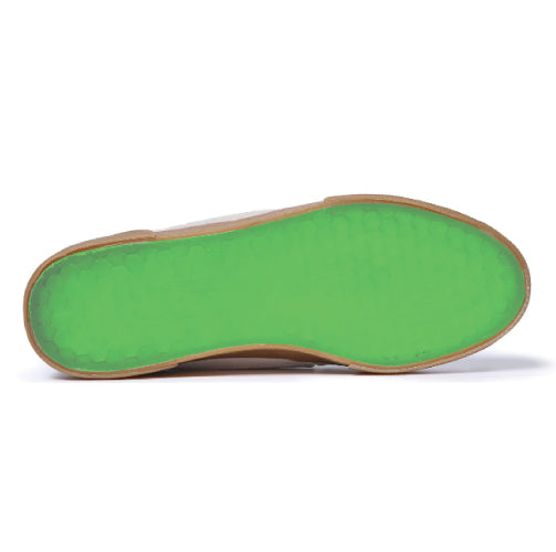 Lakai Cambridge Suede Leather Skateboarding Shoe - White/UV