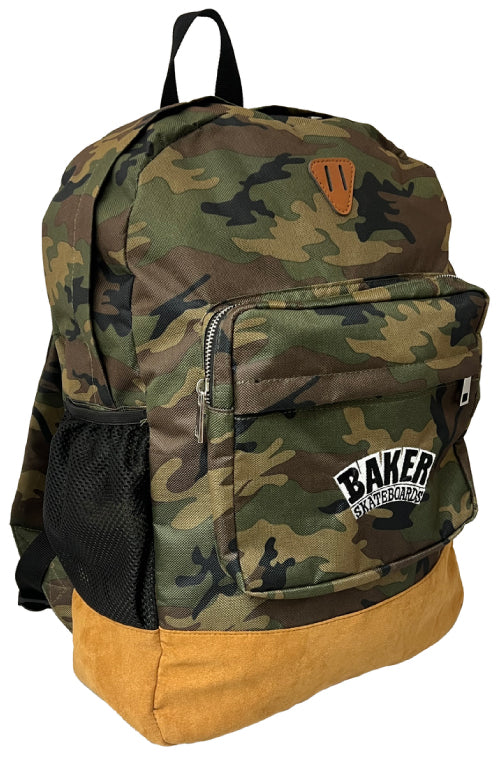 Baker Brand Logo Backpack - Camo full