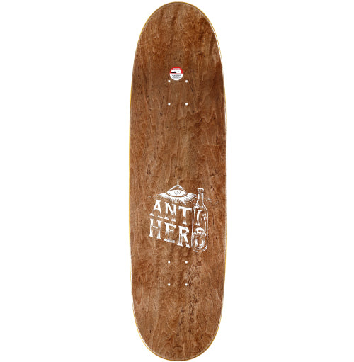 Antihero Cardiel Carnales Huffer Shaped Skateboard Deck 9.18"