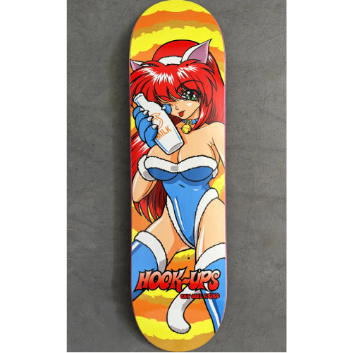 Hook-Ups OG Cat Girl Akiko Skateboard Deck 8.25"