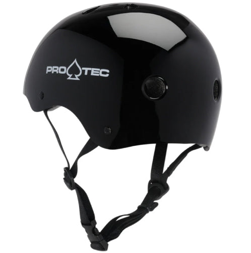 Pro-Tec Classic Certified Skate Helmet - Gloss Black