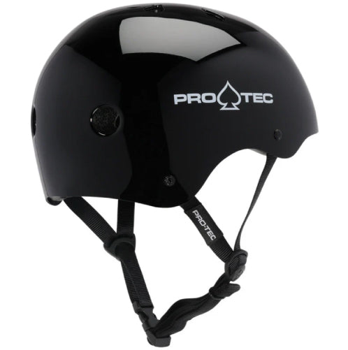 Pro-Tec Classic Certified Skate Helmet - Gloss Black