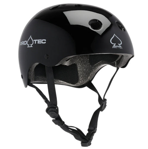 Pro-Tec Classic Certified Skate Helmet - Gloss Black