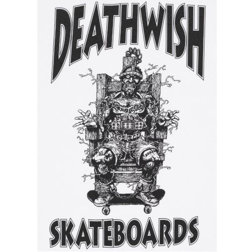 Deathwish Chair Tee - White