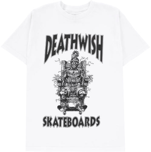 Deathwish Chair Tee - White