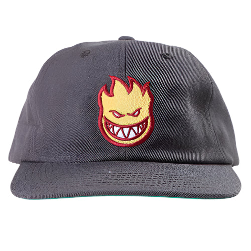 Spitfire Bighead Fill Strapback Hat - Charcoal/Gold
