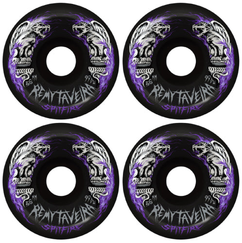 Spitfire F4 Conical Full Taveria Chimera Wheels Black 56MM 99D