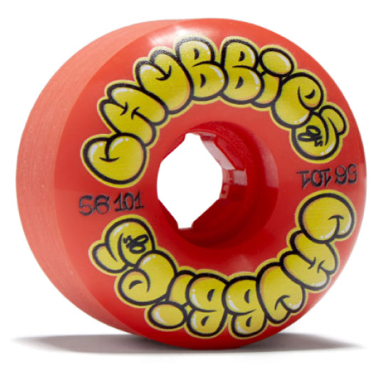 OJ Throw Ups Chubbies Wheels 56MM 101A profile