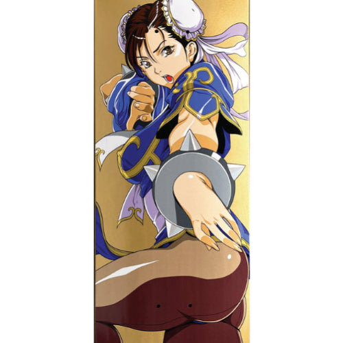 Hook-Ups Jeremy Klein Chun Li 2 Skateboard Deck 8.25"