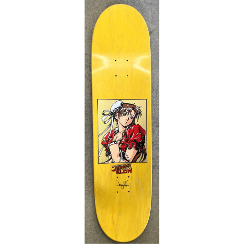 Hook-Ups Jeremy Klein Chun Li Skateboard Deck 8.25"