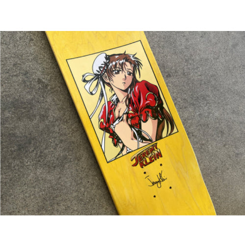 Hook-Ups Jeremy Klein Chun Li Skateboard Deck 8.25"
