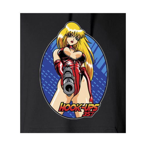 Hook-Ups City Hunter 357 Hoodie - Black
