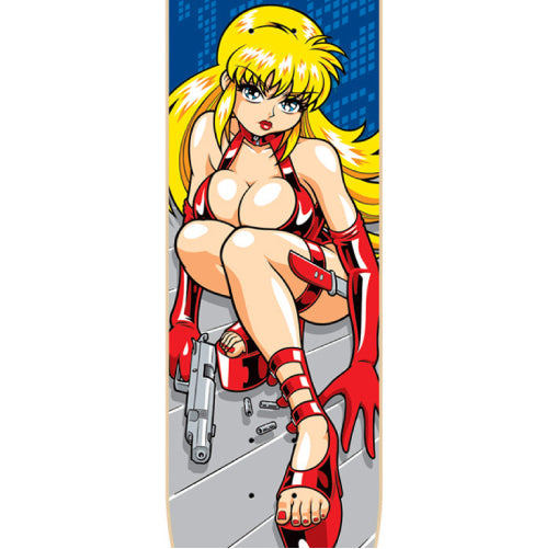 Hook-Ups City Hunter Skateboard Deck 8.5"