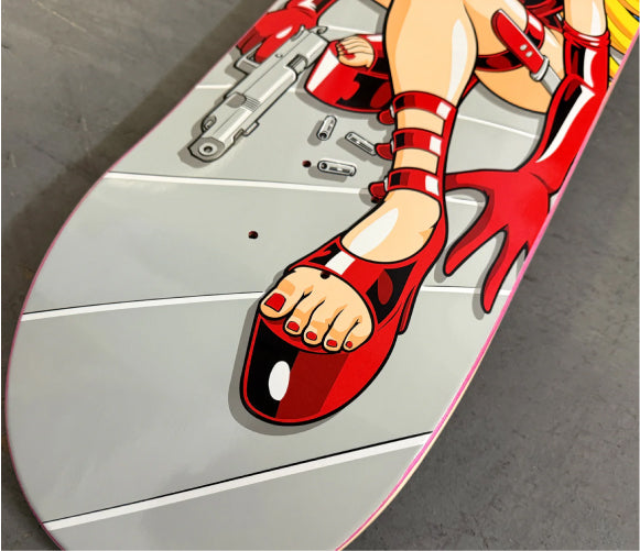Hook-Ups City Hunter Skateboard Deck 8.5"