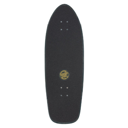 Santa Cruz X Carver Classic Dot Surf Skate Cruiser Complete 31.45"