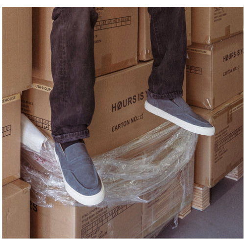 Hours is Yours Cohiba SL30 Skate Shoe - Gun Metal Grey