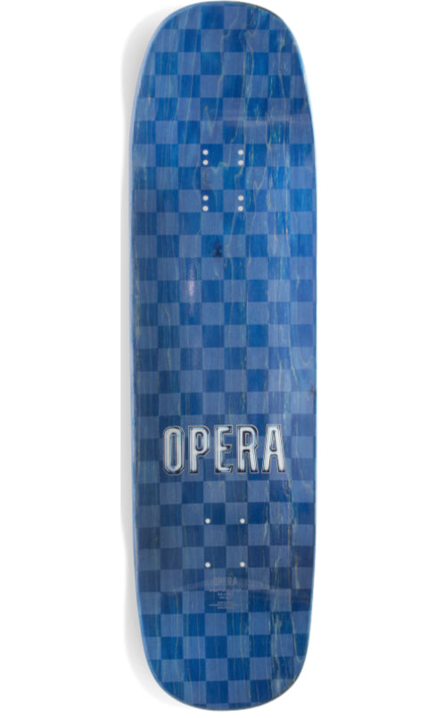 Opera Becket Collage Double Drilled EX7 Skateboard Deck 8.75" top veneer