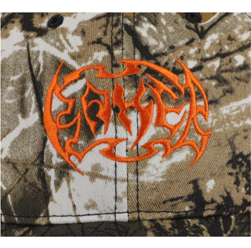 Baker Skateboards Crunchy Leaves Rot Snapback Hat - Camo