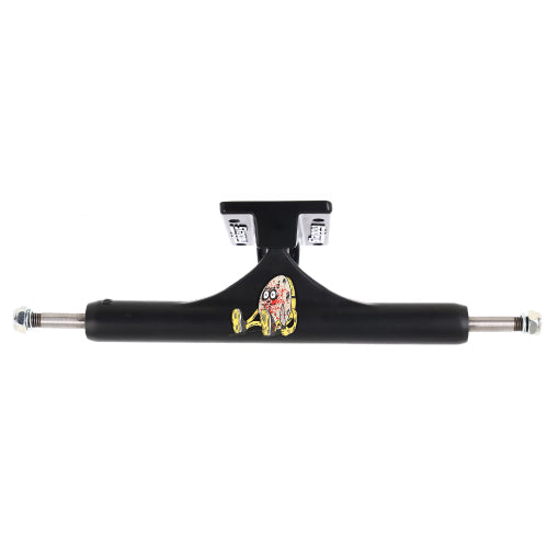 Slappy X Heroin Curb Killers ST1 Inverted Black Trucks 10.0" (Set of 2)