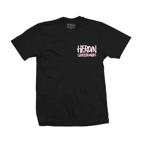 Heroin Curb Killer Knife Tee - Black