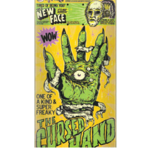 Creature Collin Provost Cursed Hand Skateboard Deck 8.47"