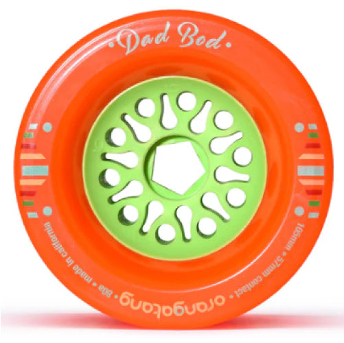 Orangatang Dad Bod Wheels Orange 105MM 77A