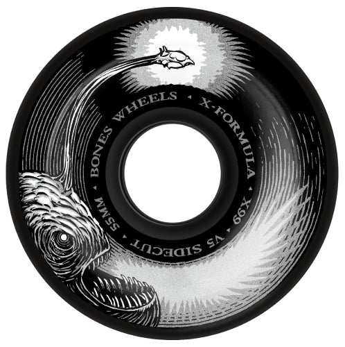 Bones XF V5 Sidecut Dark Waters Wheels 55MM 99A