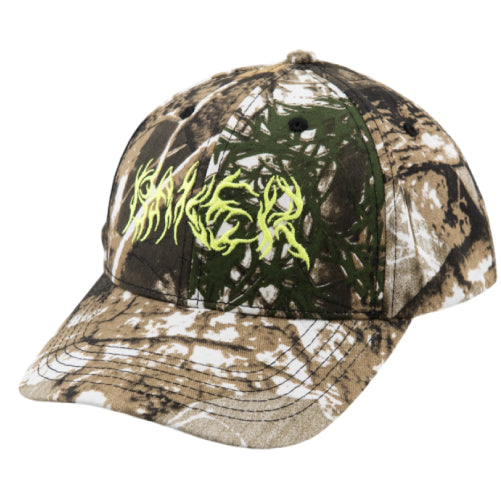 Baker Dark Wood Camo Snapback Hat - Camo