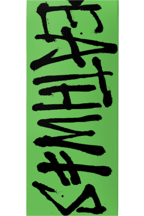 Deathwish OG Deathspray Green/Black Skateboard Deck 8.475" close
