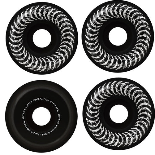 Spitfire F4 Conical Full Decay Black Wheels 54MM 99D