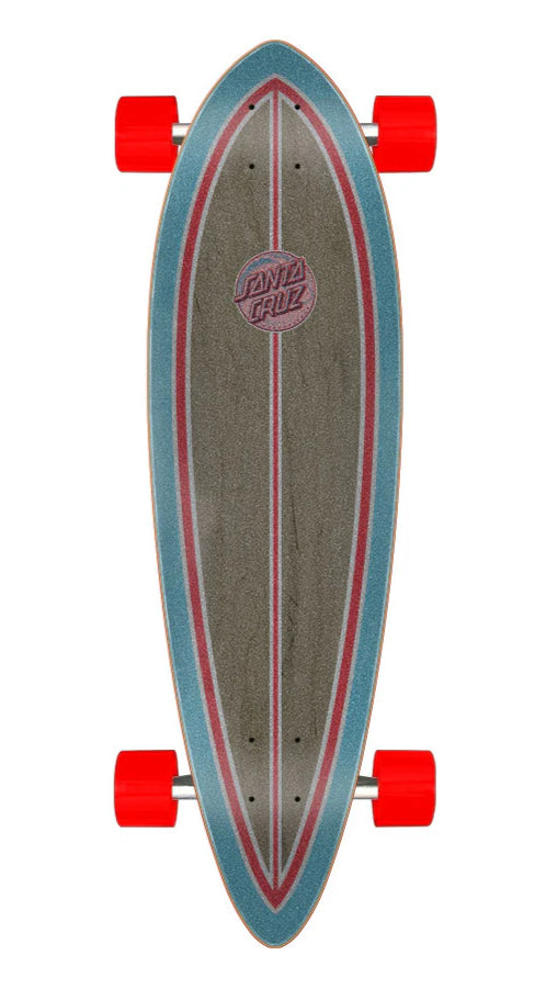 Santa Cruz Decoder Wave Pintail Cruiser Complete 33.0" top