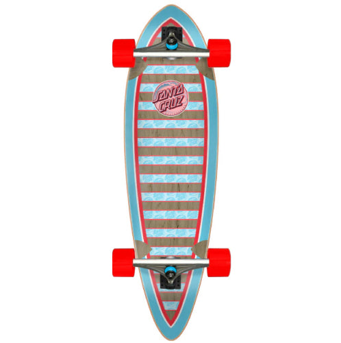 Santa Cruz Decoder Wave Pintail Cruiser Complete 33.0" full