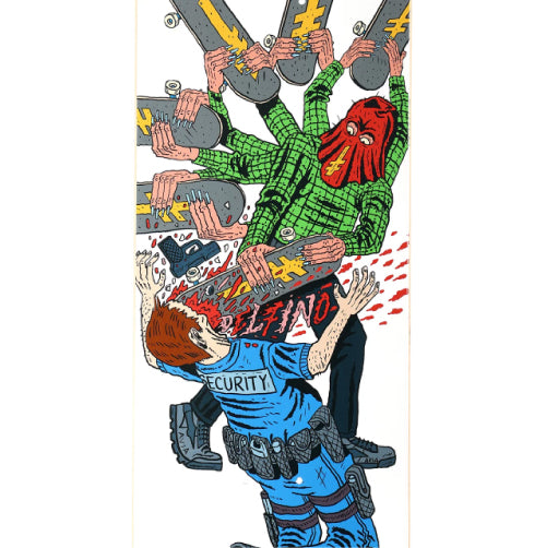 Deathwish Pedro Delfino Nightmare City Skateboard Deck 8.38"