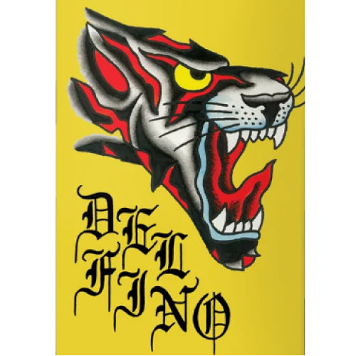 Deathwish Pedro Delfino Seven Trumpets Skateboard Deck 8.125"