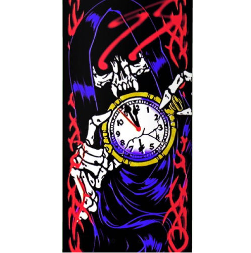 Deathwish Delfino Tribal Skateboard Deck 8.5" graphic