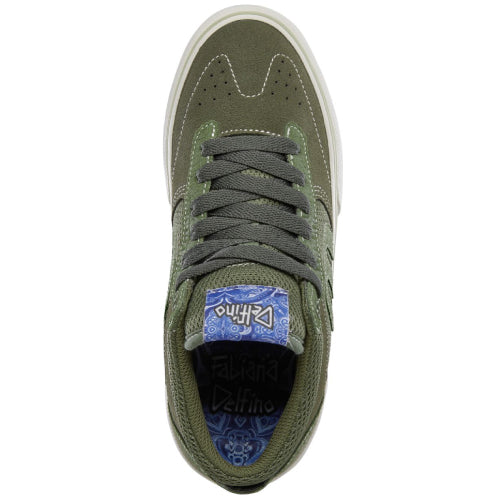 Etnies Delfino Windrow Vulc Mid Skate Shoe - Green