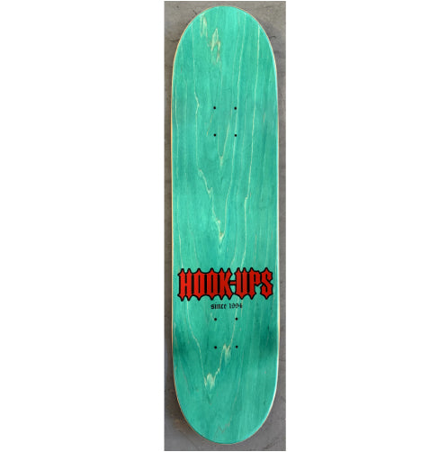 Hook-Ups Devil Queen Skateboard Deck 8.25" top