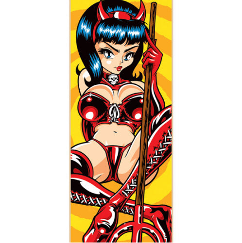 Hook-Ups Devil Queen Skateboard Deck 8.25" stock close