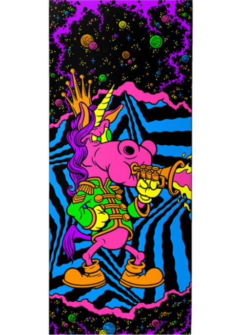 Deathwish Dickson Lords of the Underworld Skateboard Deck 8.38" close